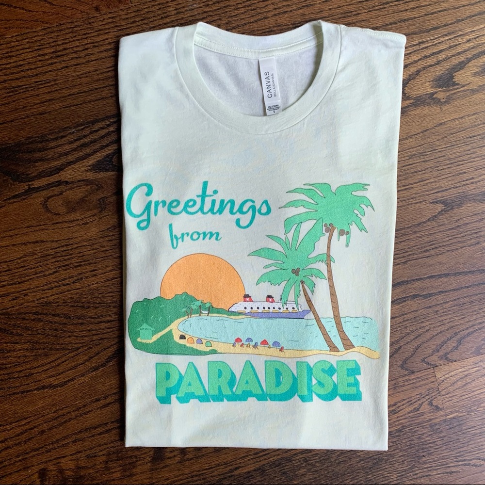 Disney Cruise T-shirt Greetings from Paradise
